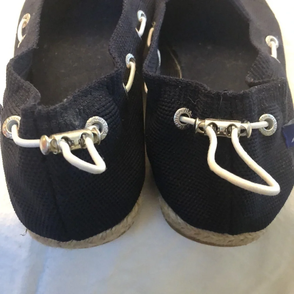 Nautica Canvas Boat Shoes Size 9.5 New